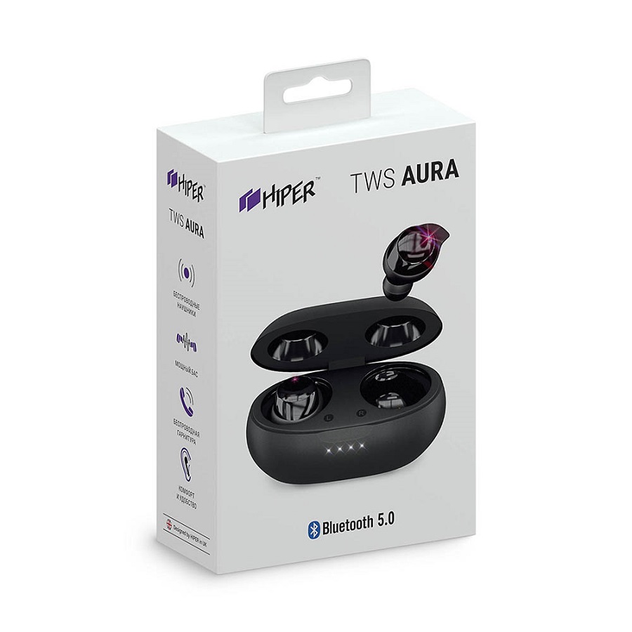 �������� ������������ � �������� ������ HIPER TWS AURA, ���� ������