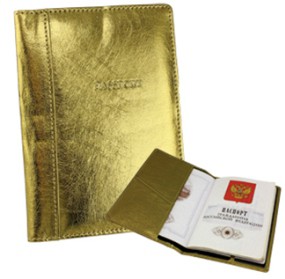 Обложка для паспорта «GOLD»